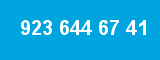 923 644 67 41 923 644 67 41